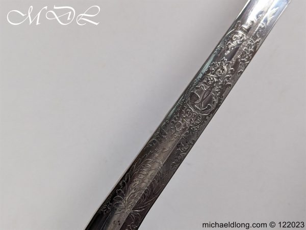 Lanarkshire 50th Rifle Volunteer Presentation Sword - Image 17