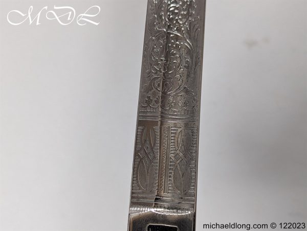 Lanarkshire 50th Rifle Volunteer Presentation Sword - Image 14