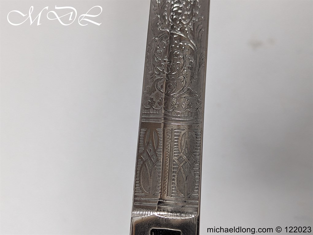 Lanarkshire 50th Rifle Volunteer Presentation Sword - Image 14