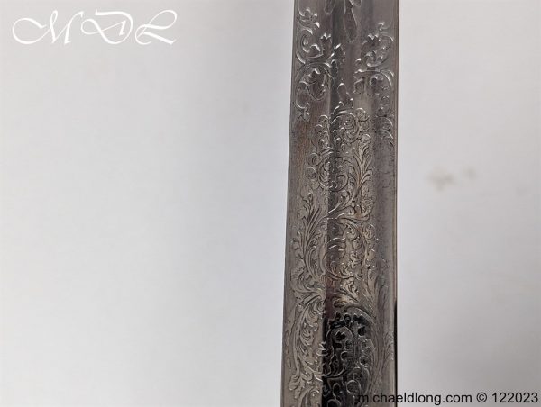 Lanarkshire 50th Rifle Volunteer Presentation Sword - Image 13