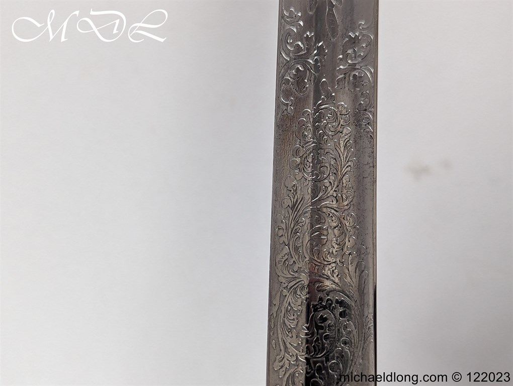 Lanarkshire 50th Rifle Volunteer Presentation Sword - Image 13