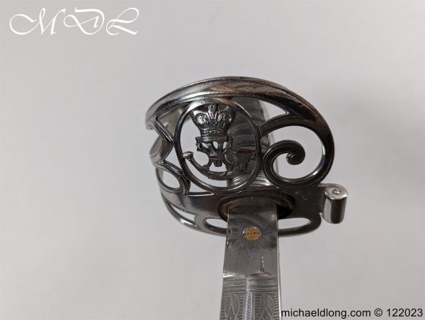 Lanarkshire 50th Rifle Volunteer Presentation Sword - Image 8