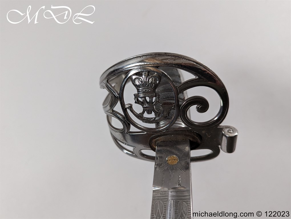 Lanarkshire 50th Rifle Volunteer Presentation Sword - Image 8