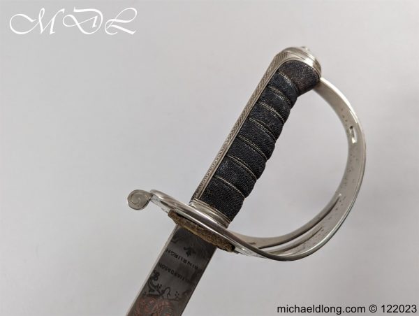 Royal Scots Presentation Sword - Image 8