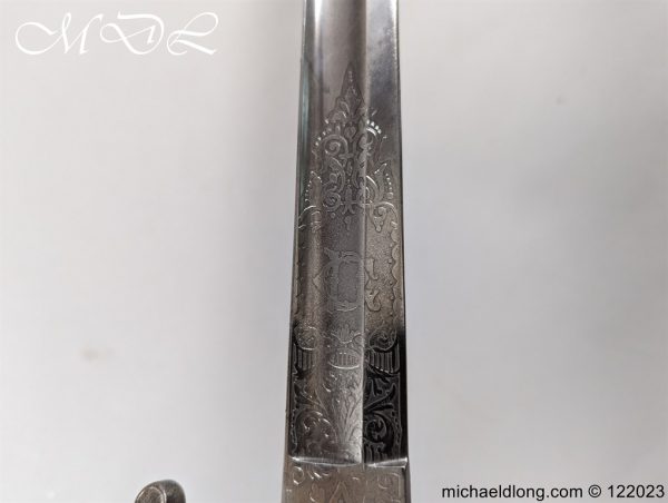 1st Fife Artillery Volunteers Officers Sword - Image 11