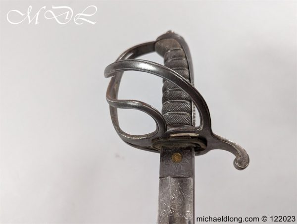 1st Fife Artillery Volunteers Officers Sword - Image 9