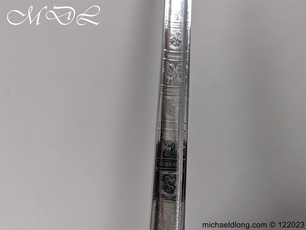 Scots Guards Officers Sword by Wilkinson - Image 15