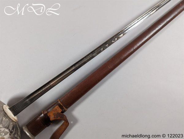 6th Dragoon Guards 1912 Officers Sword by Wilkinson - Image 29