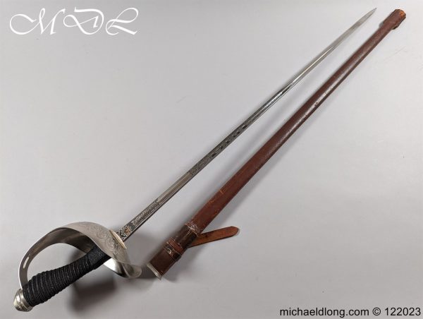 6th Dragoon Guards 1912 Officers Sword by Wilkinson - Image 27