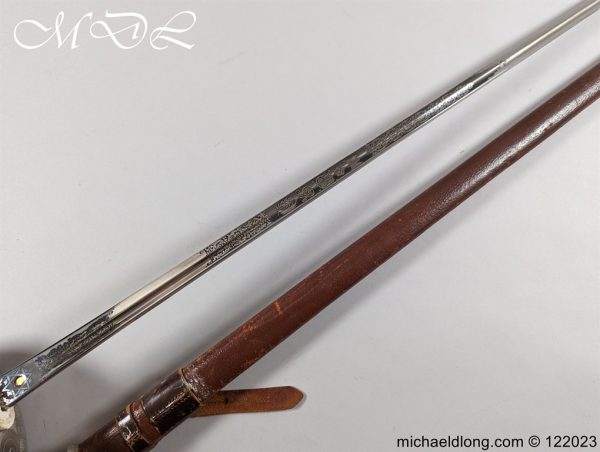 6th Dragoon Guards 1912 Officers Sword by Wilkinson - Image 25