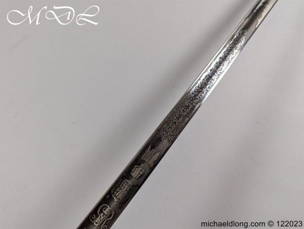 6th Dragoon Guards 1912 Officers Sword by Wilkinson - Image 17