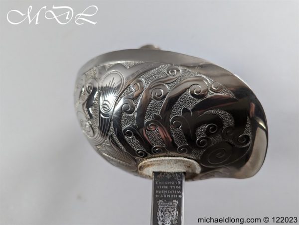 6th Dragoon Guards 1912 Officers Sword by Wilkinson - Image 9