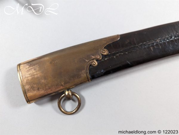 English Officers 1803 Blue and Gilt Sword - Image 24