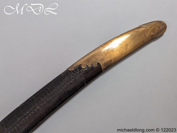 English Officers 1803 Blue and Gilt Sword - Image 26