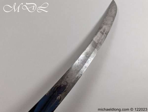English Officers 1803 Blue and Gilt Sword - Image 32