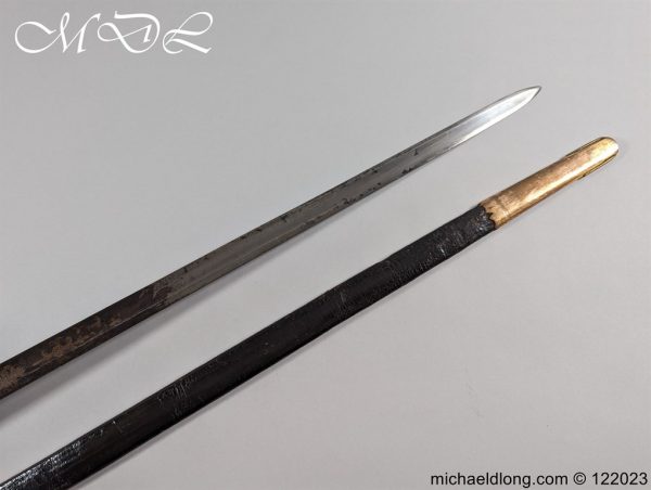 English Officer’s 1796 Infantry Sword Blue and Gilt - Image 30
