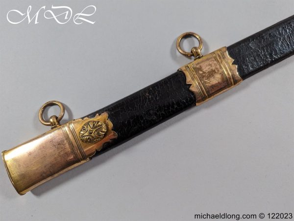 English Officer’s 1796 Infantry Sword Blue and Gilt - Image 23