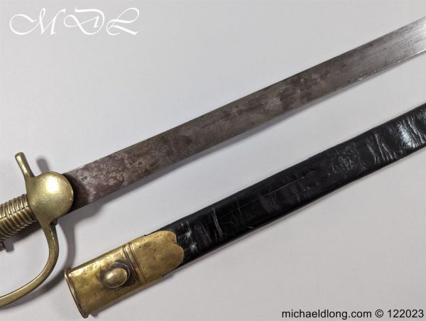 Baker Rifle Sword Bayonet and Scabbard by Hadley - Image 25