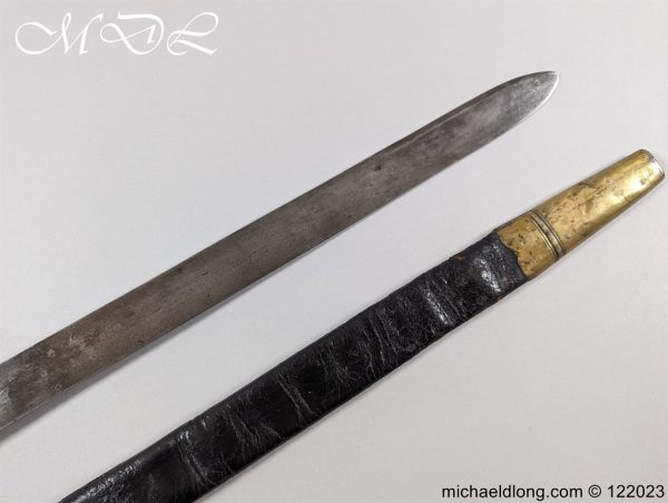 Baker Rifle Sword Bayonet and Scabbard by Hadley - Image 24