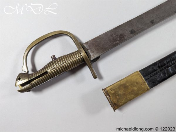 Baker Rifle Sword Bayonet and Scabbard by Hadley - Image 22
