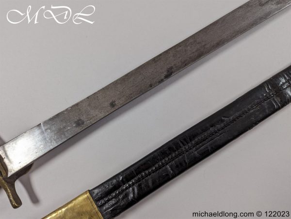 Baker Rifle Sword Bayonet and Scabbard by Hadley - Image 21