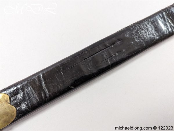 Baker Rifle Sword Bayonet and Scabbard by Hadley - Image 16