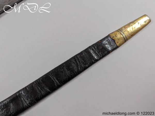 Baker Rifle Sword Bayonet and Scabbard by Hadley - Image 15