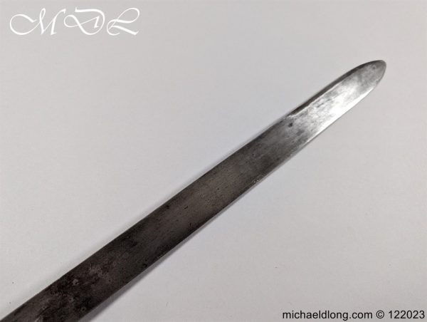 Baker Rifle Sword Bayonet and Scabbard by Hadley - Image 11