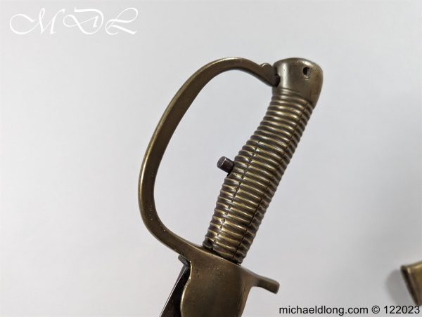 Baker Rifle Sword Bayonet and Scabbard by Hadley - Image 6