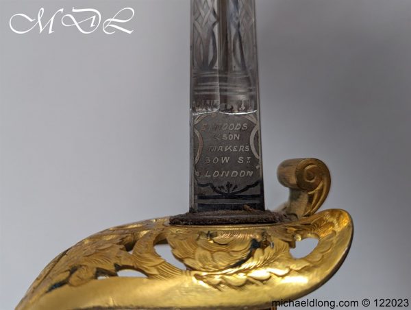 Victorian 1st Essex Engineer Volunteers Officers Sword - Image 15