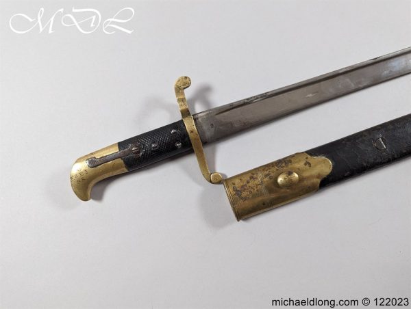 British Lancaster Sword Bayonet - 1st Essex Engineer Volunteers - Image 2