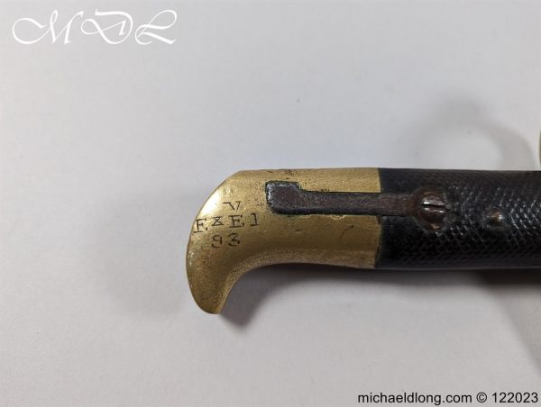 British Lancaster Sword Bayonet - 1st Essex Engineer Volunteers - Image 4