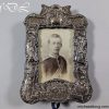 Victorian Military Boar War Period Silver Photo Frame