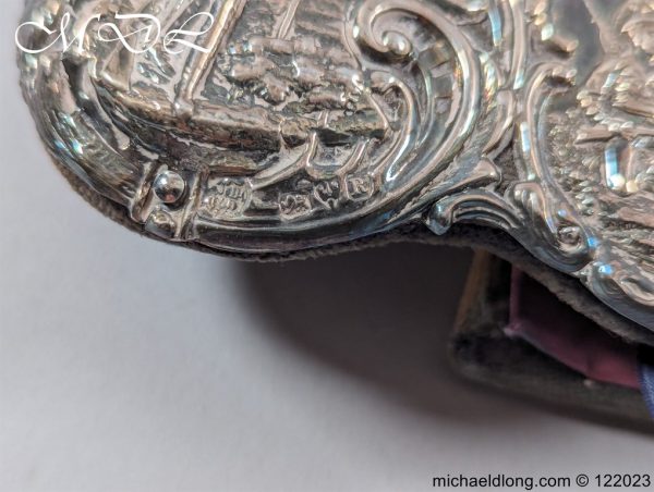 Victorian Military Boar War Period Silver Photo Frame - Image 12