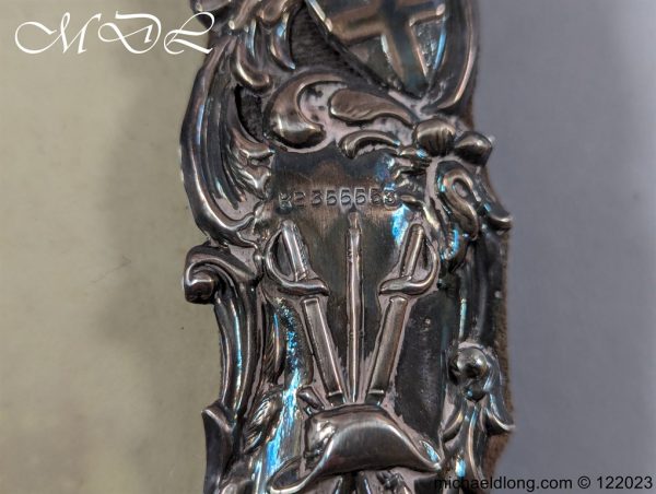 Victorian Military Boar War Period Silver Photo Frame - Image 11