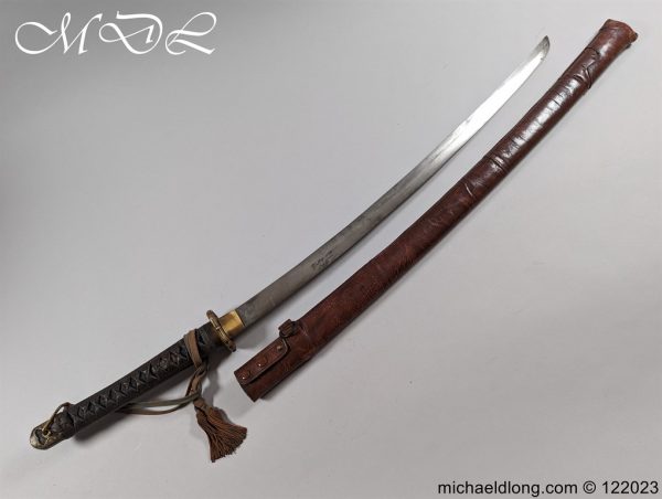 Japanese Officers WW2 Sword Unsigned with Knot