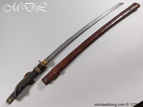 Japanese Officers WW2 Sword Unsigned with Knot - Image 22