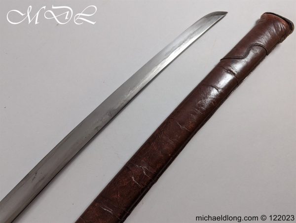 Japanese Officers WW2 Sword Unsigned with Knot - Image 19