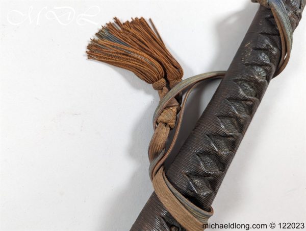 Japanese Officers WW2 Sword Unsigned with Knot - Image 5