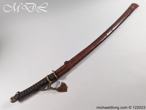 Japanese Officers WW2 Sword Unsigned with Knot
