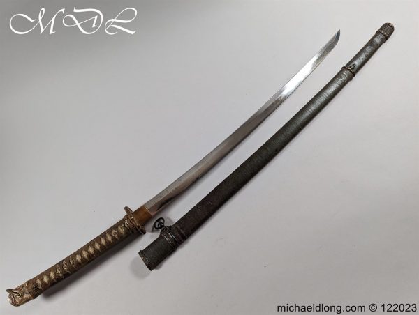 Japanese Officers WW2 Sword Unsigned