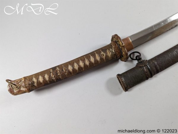 Japanese Officers WW2 Sword Unsigned - Image 2