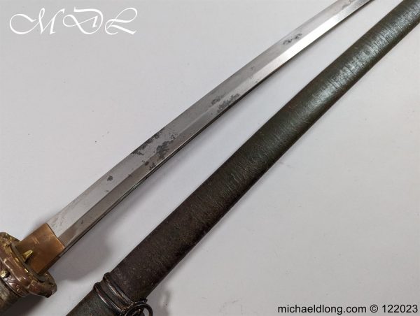 Japanese Officers WW2 Sword Unsigned - Image 19