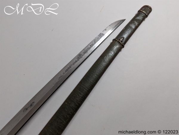 Japanese Officers WW2 Sword Unsigned - Image 18