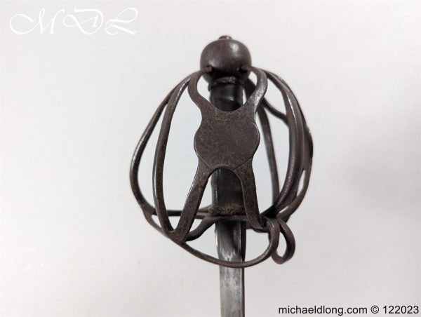 English 17th Century Basket Hilt Sword - Image 22