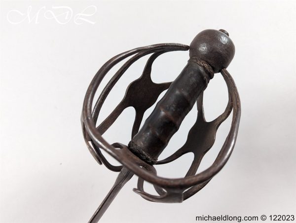 English 17th Century Basket Hilt Sword - Image 18
