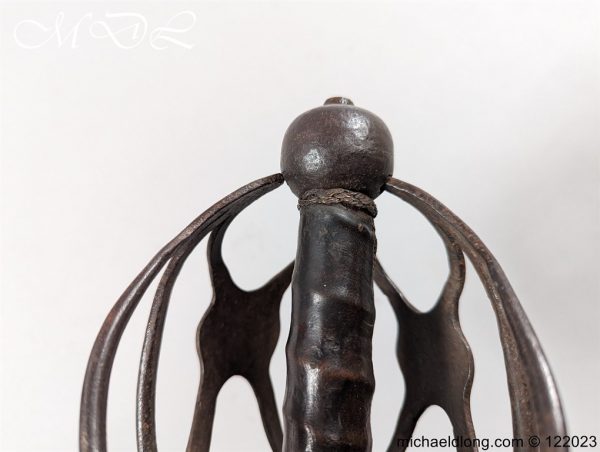 English 17th Century Basket Hilt Sword - Image 17