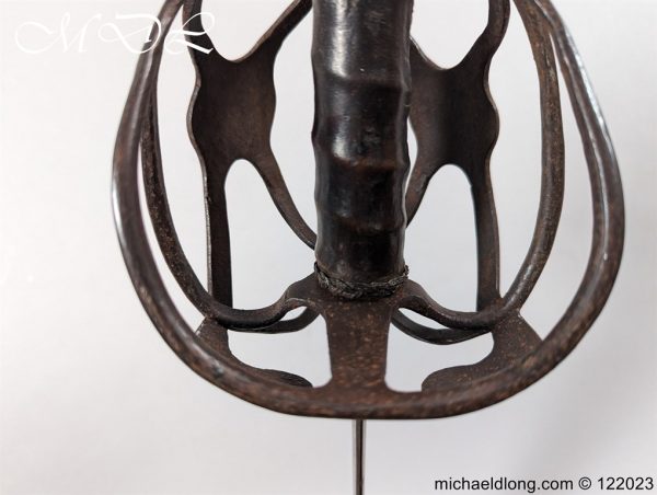 English 17th Century Basket Hilt Sword - Image 16