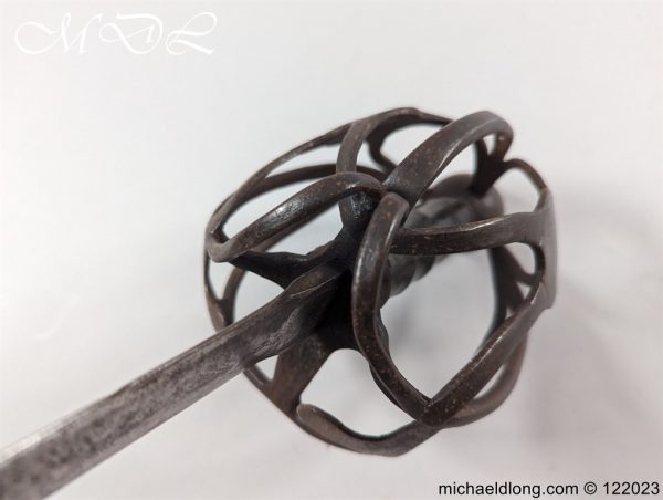 English 17th Century Basket Hilt Sword - Image 14