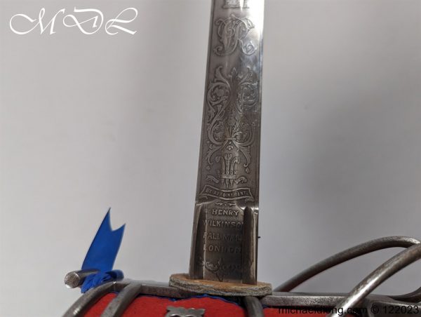 Royal Scots Victorian Officers Sword - Image 29